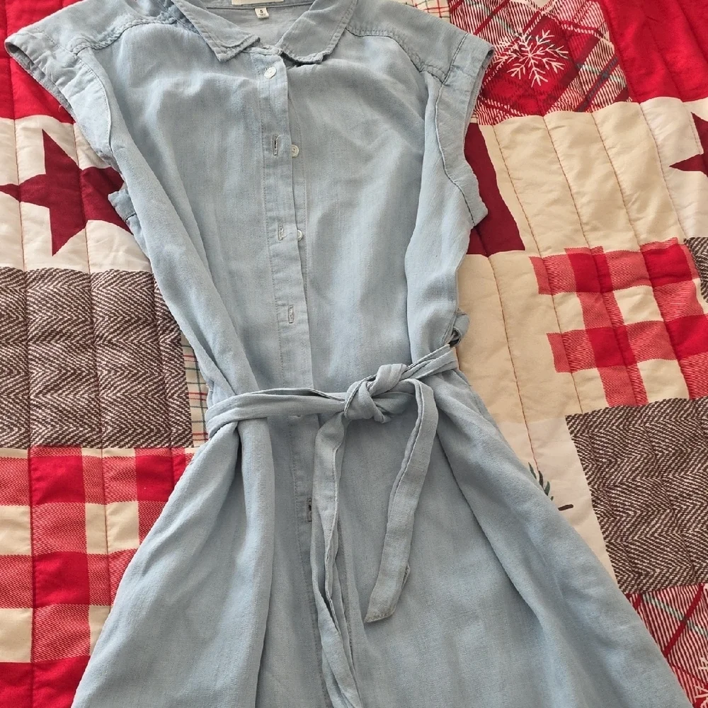 Thread & Supply Sky Blue Midi Dress - Picture 7 of 9